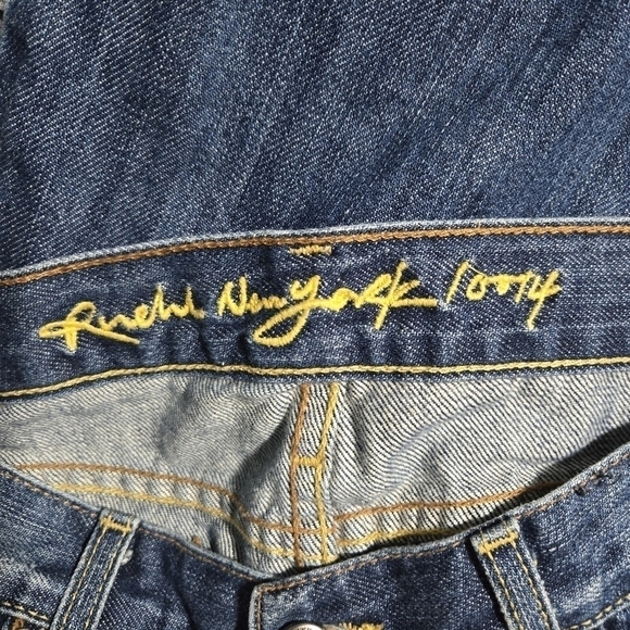 RUEHL NO. 925 Womens Dark Wash Distressed Denim Jeans Size 28x31 - Picture 10 of 11